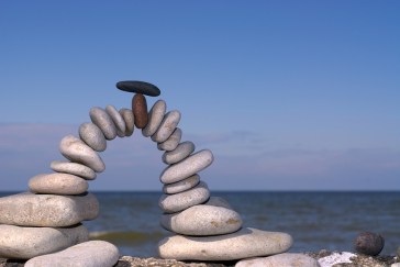 balanced stones